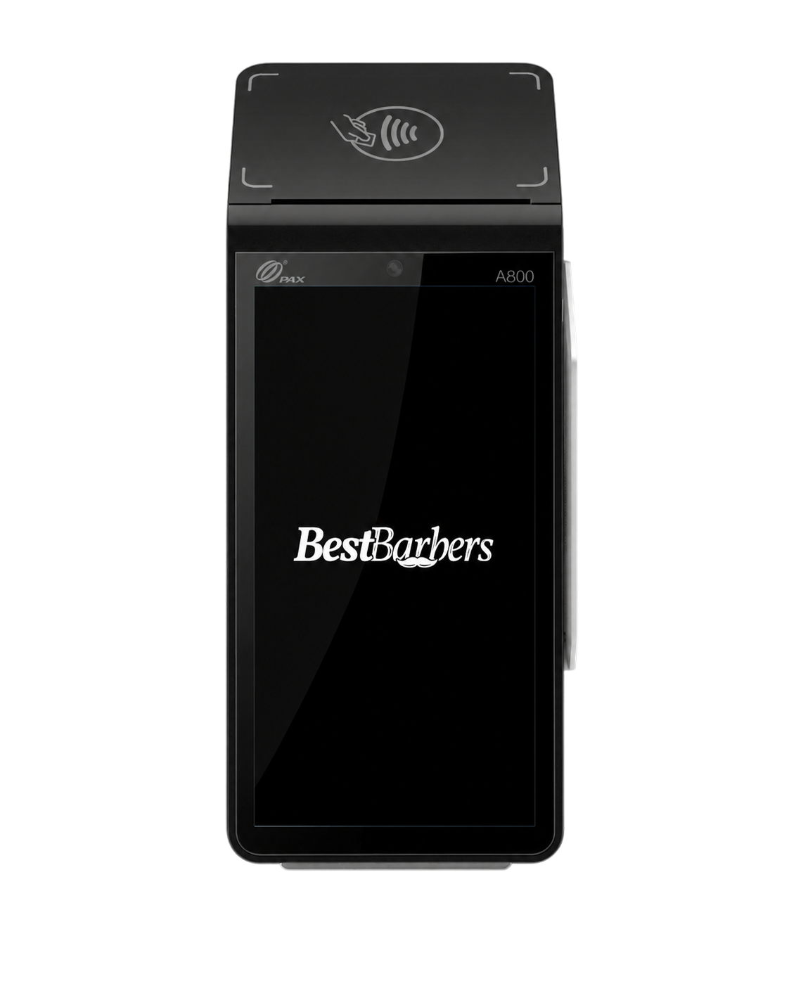 BestBarbers branded POS terminal